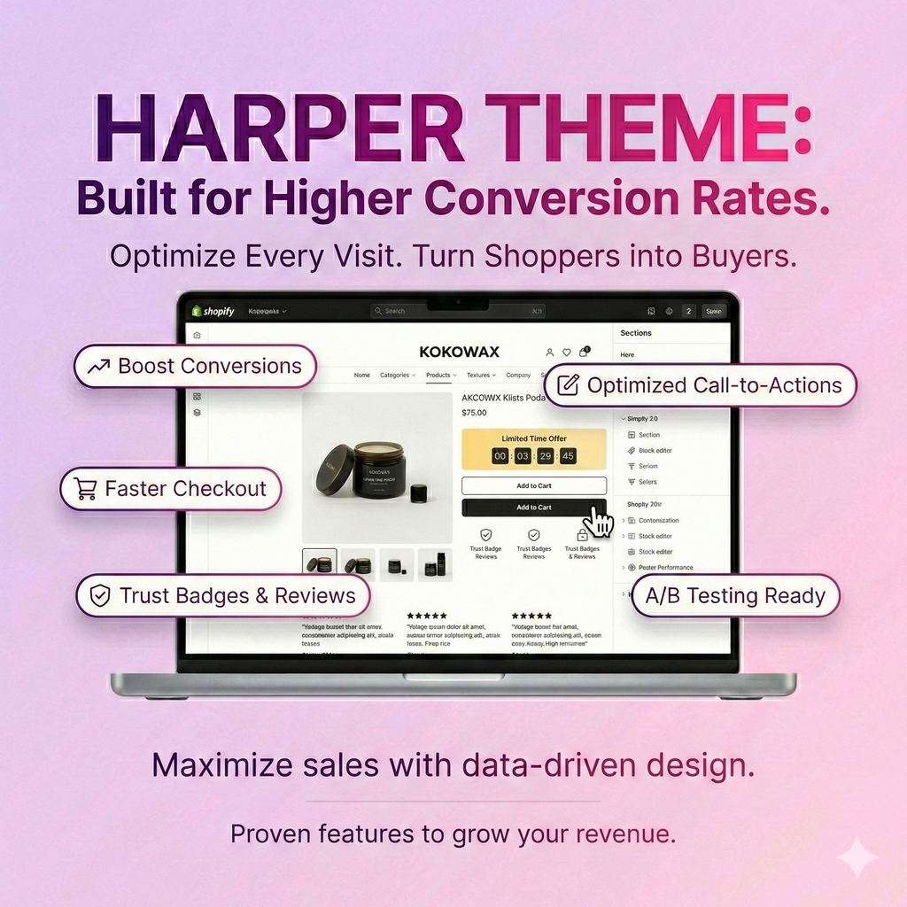 Harper: Ultimate All-in-One Shopify Theme