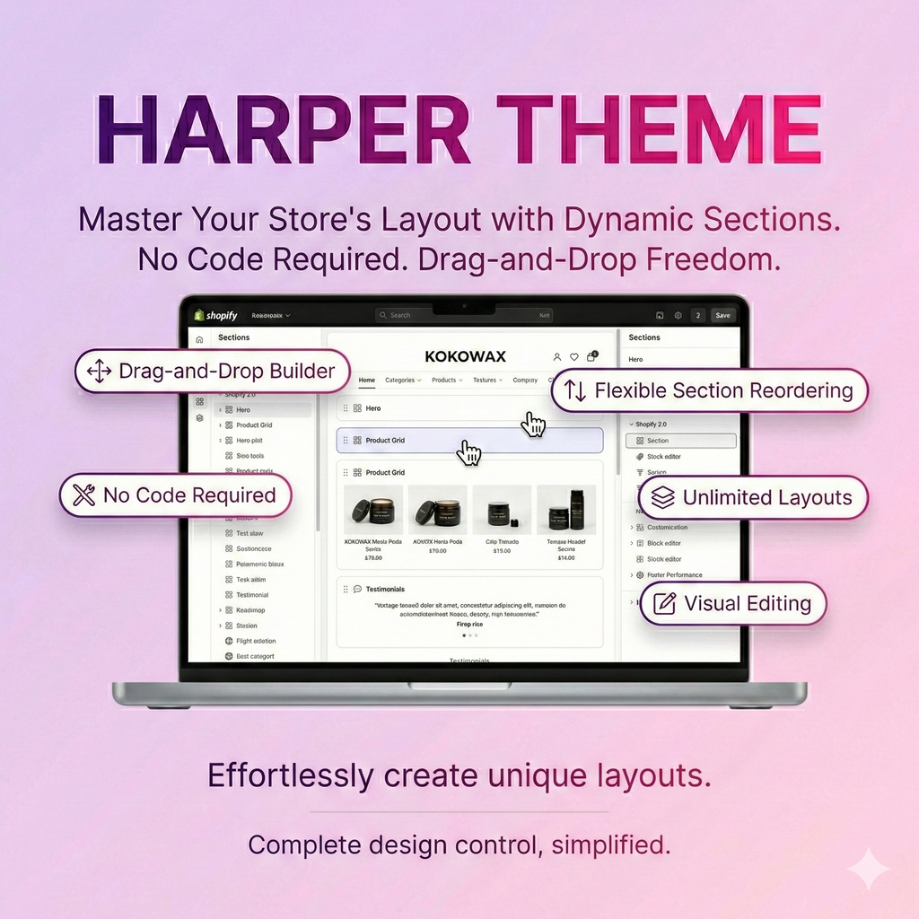 Harper: Ultimate All-in-One Shopify Theme