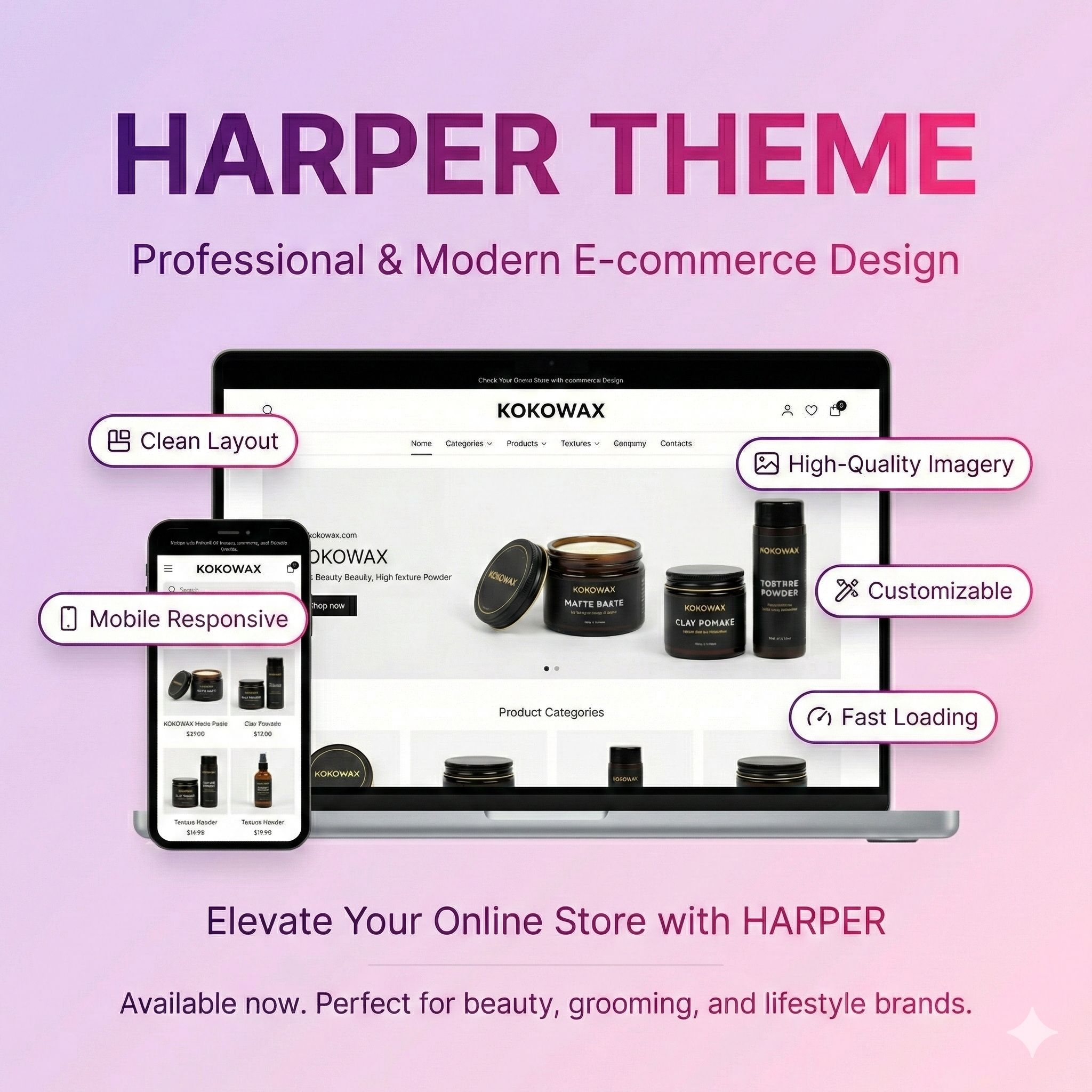 Harper: Ultimate All-in-One Shopify Theme